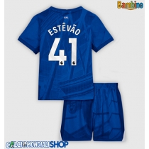 Maglie da calcio Chelsea Estevao Willian #41 Prima Maglia Bambino 2025-26 Manica Corta (+ Pantaloni corti)